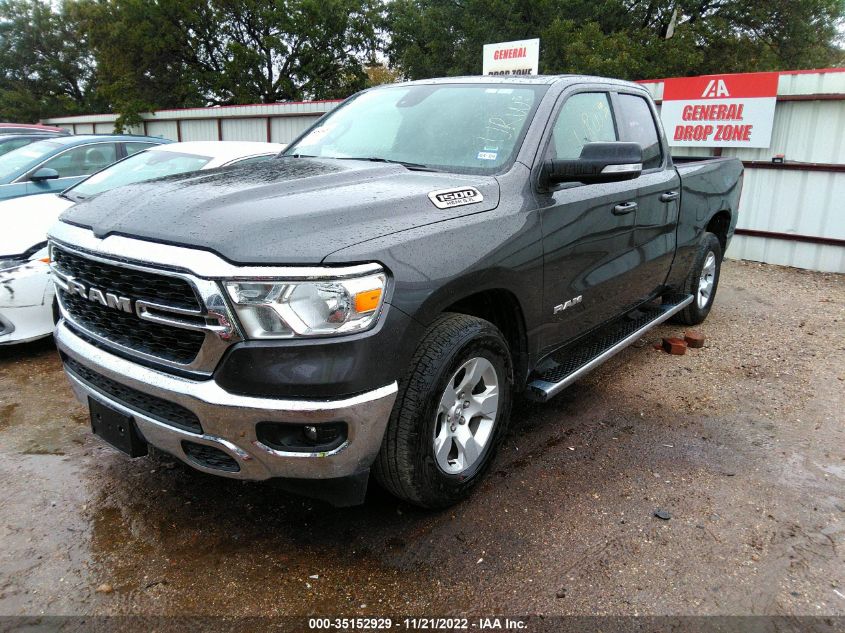 2022 RAM 1500 BIG HORN VIN: 1C6RREBT4NN291055
