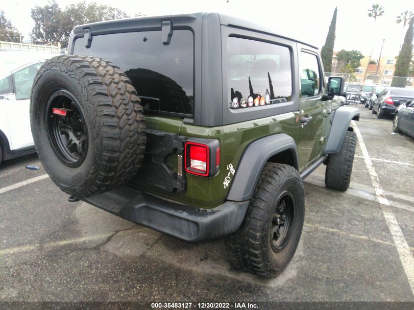 2020 JEEP WRANGLER WILLYS SPORT VIN: 1C4GJXAN7LW292309