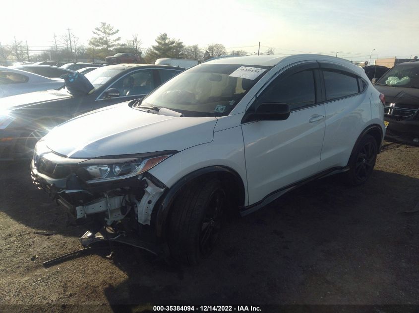 2021 HONDA HR-V SPORT VIN: 3CZRU6H13MM754664