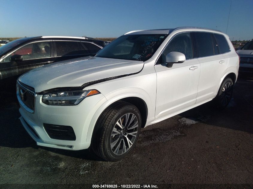 2022 VOLVO XC90 MOMENTUM VIN: YV4102CK6N1866491