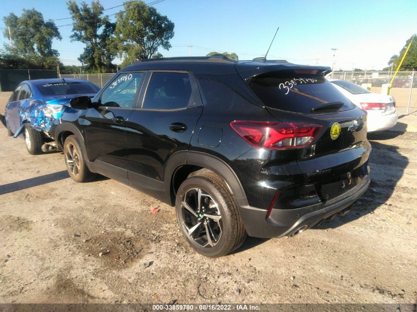 2021 CHEVROLET TRAILBLAZER RS VIN: KL79MTSL0MB035679