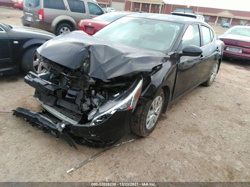 2021 NISSAN SENTRA S VIN: 3N1AB8BV1MY327723