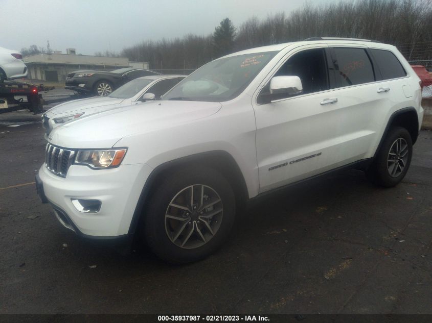 2022 JEEP GRAND CHEROKEE WK LIMITED VIN: 1C4RJFBG6NC165302