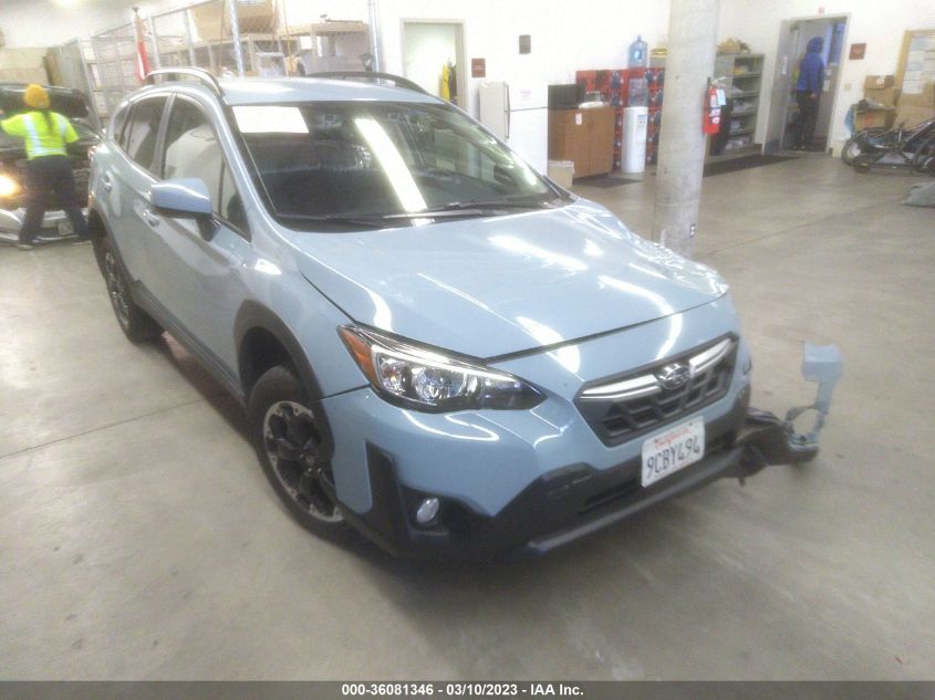 2022 SUBARU CROSSTREK PREMIUM VIN: JF2GTAPC5NH270363