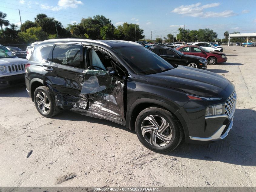 2022 HYUNDAI SANTA FE SEL VIN: 5NMS64AJ3NH428304