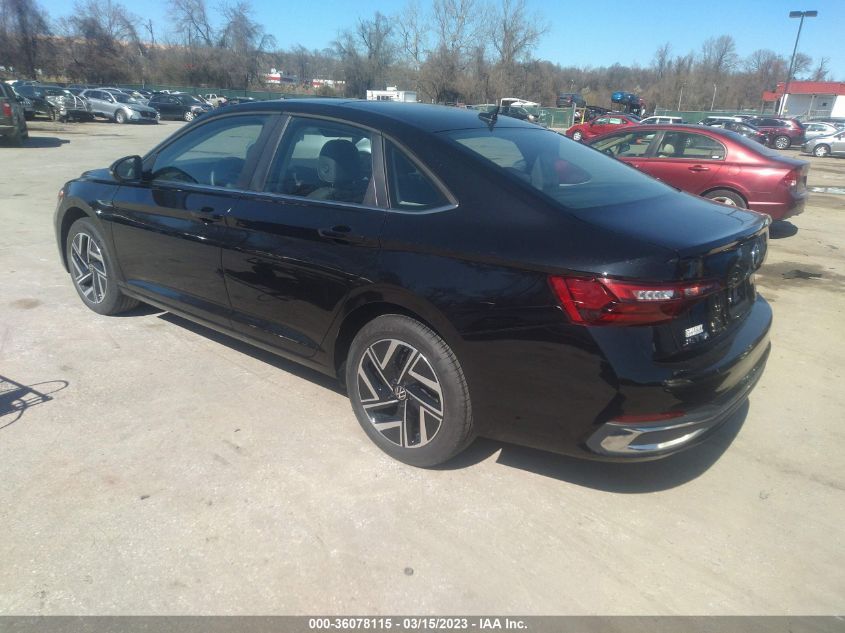 2022 VOLKSWAGEN JETTA SEL VIN: 3VWGM7BUXNM023363