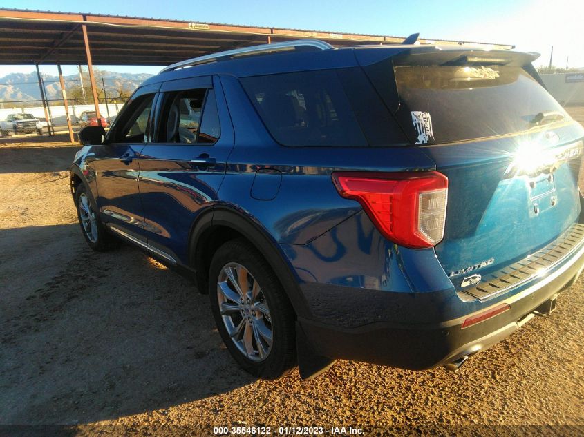 2021 FORD EXPLORER LIMITED VIN: 1FMSK7FHXMGB21104