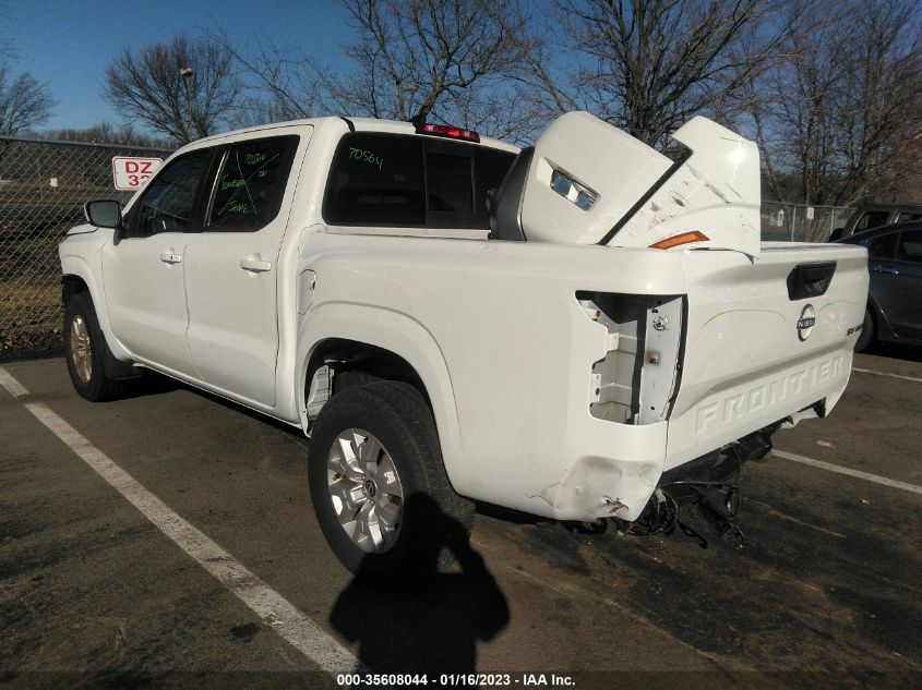 2022 NISSAN FRONTIER SV VIN: 1N6ED1EK8NN693305