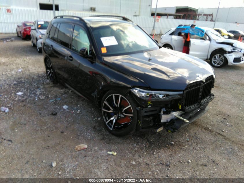 2022 BMW X7 XDRIVE40I VIN: 5UXCW2C01N9J24167