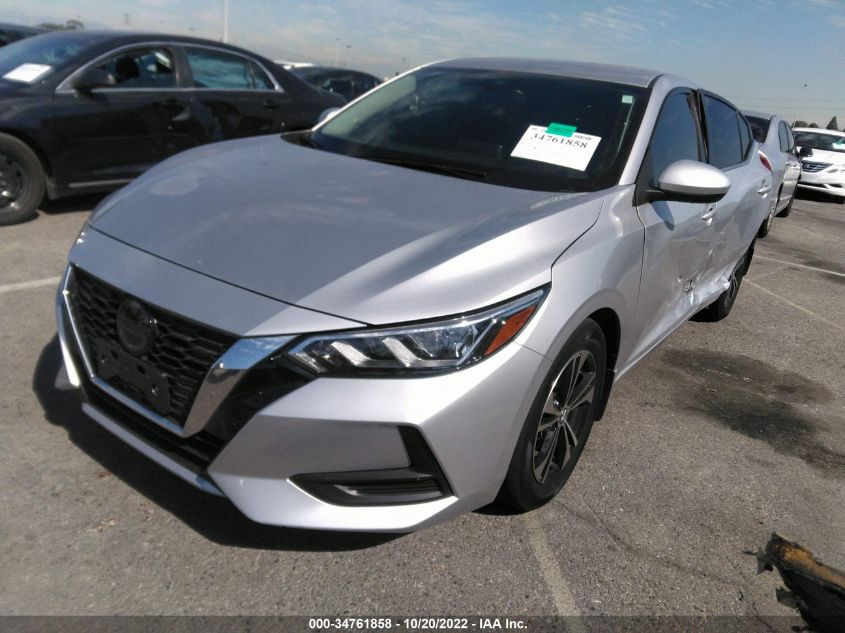 2021 NISSAN SENTRA SV VIN: 3N1AB8CVXMY328495