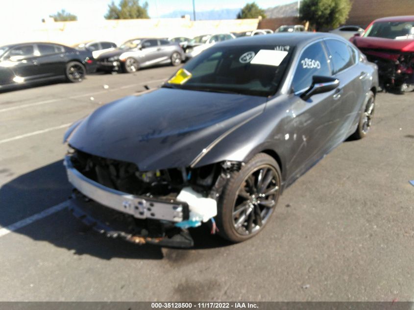 2022 LEXUS IS IS 350 F SPORT VIN: JTHGZ1B22N5057141
