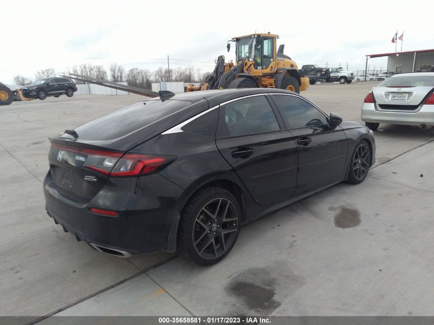 2022 HONDA CIVIC HATCHBACK SPORT TOURING VIN: 19XFL1H83NE009114