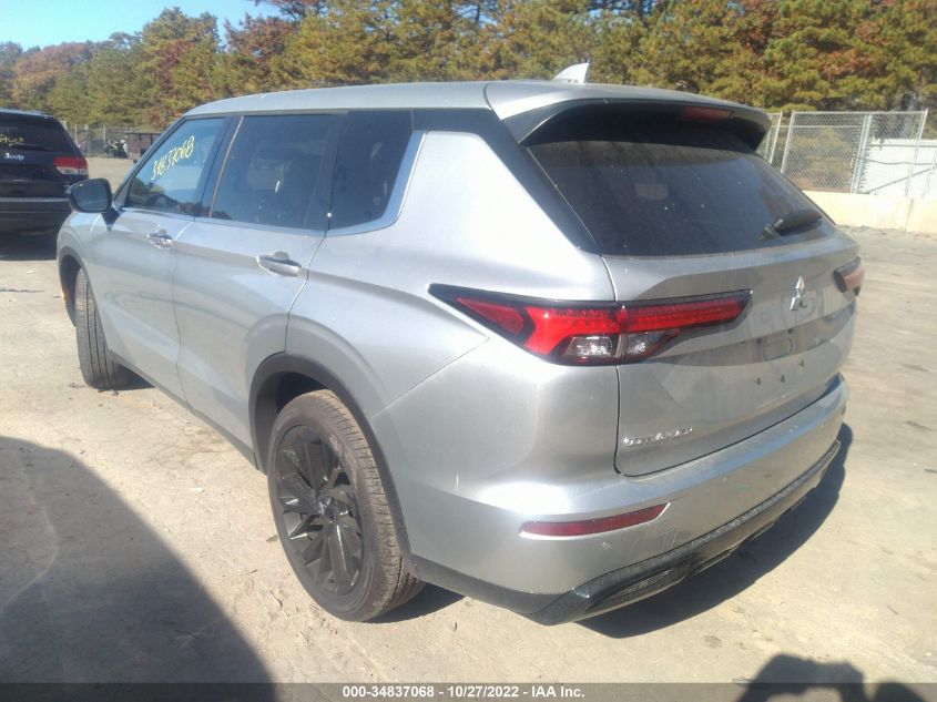 2022 MITSUBISHI OUTLANDER SE VIN: JA4J3UA89NZ076854
