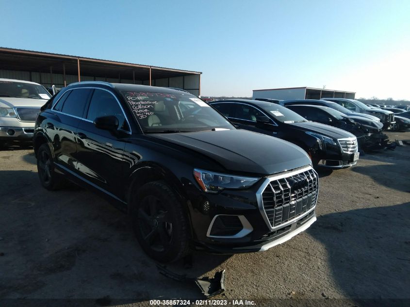2022 AUDI Q3 PREMIUM VIN: WA1AUCF34N1004947