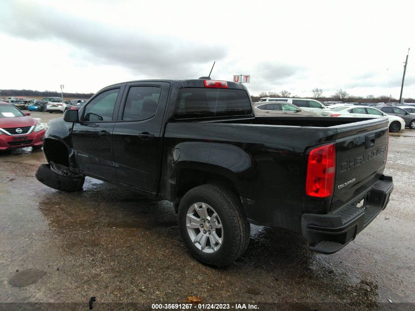 2021 CHEVROLET COLORADO 2WD LT VIN: 1GCGSCEA9M1273207