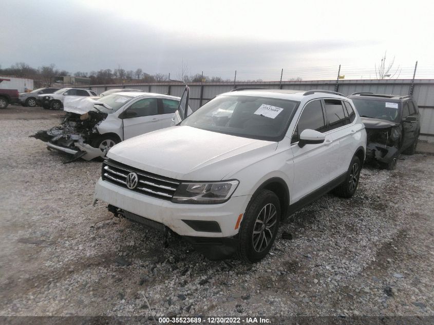 2020 VOLKSWAGEN TIGUAN SE/SEL/SE R-LINE BLACK VIN: 3VV2B7AX7LM008736