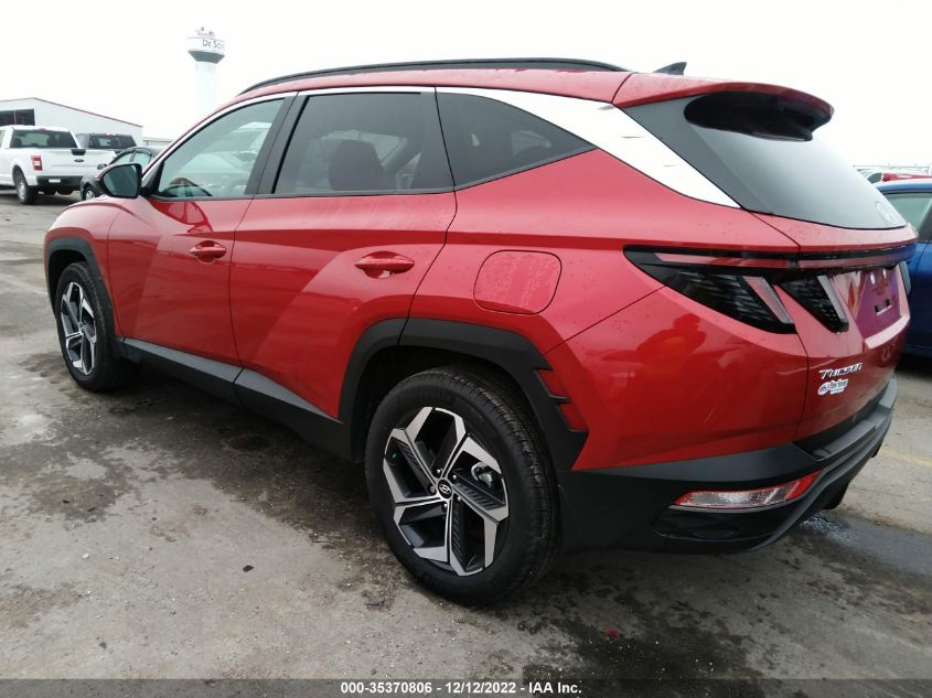 2022 HYUNDAI TUCSON SEL VIN: 5NMJCCAE2NH061820