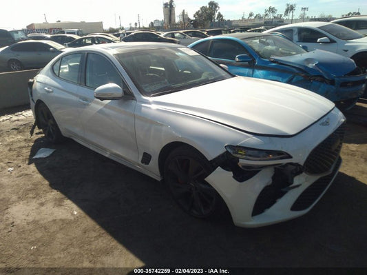2022 GENESIS G70 3.3T VIN: KMTG54TE2NU095337