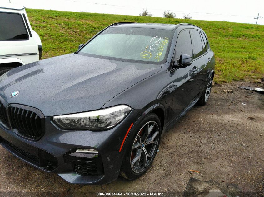 2021 BMW X5 XDRIVE45E VIN: 5UXTA6C04M9D83940