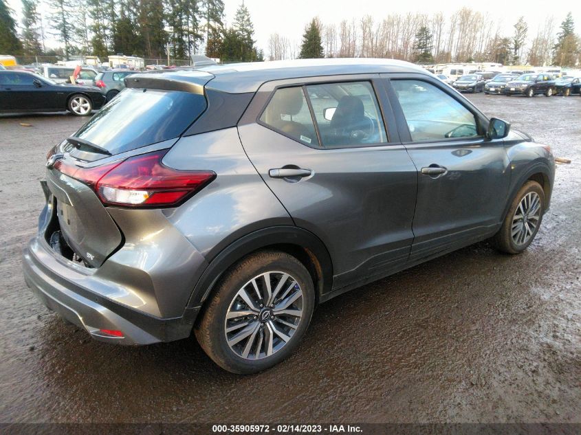 2022 NISSAN KICKS SV VIN: 3N1CP5CV6NL504577