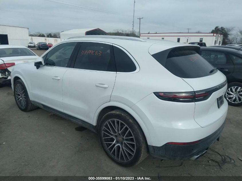 2022 PORSCHE CAYENNE VIN: WP1AA2AY3NDA03975