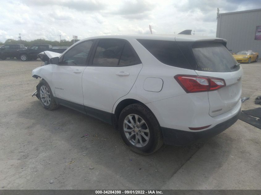 2021 CHEVROLET EQUINOX LS VIN: 3GNAXHEV6MS119678