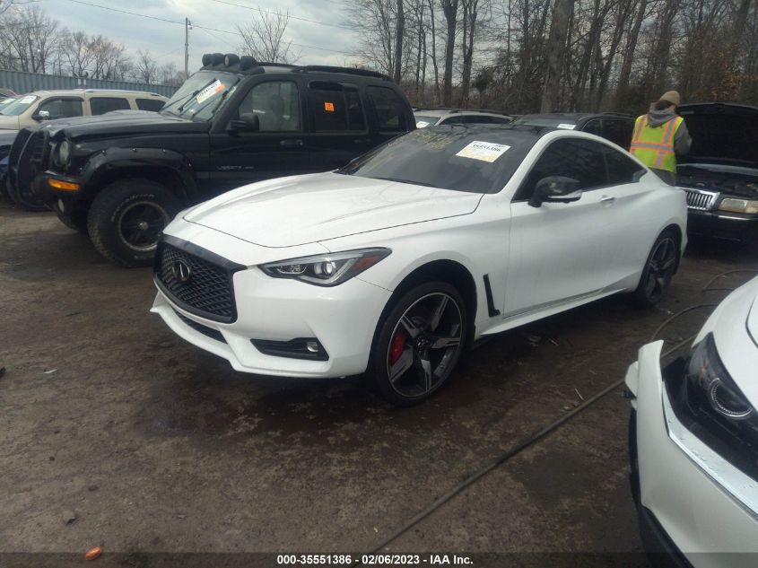 2022 INFINITI Q60 RED SPORT 400 VIN: JN1FV7LL0NM680365