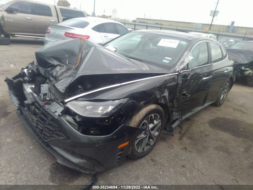 2022 HYUNDAI SONATA SEL VIN: KMHL14JA5NA225441