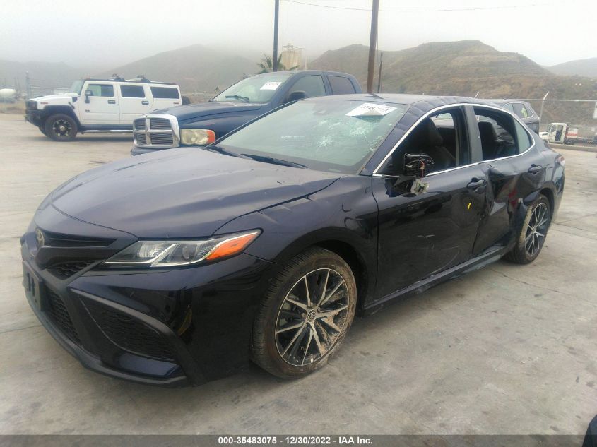 2022 TOYOTA CAMRY SE VIN: 4T1T11AK2NU617380