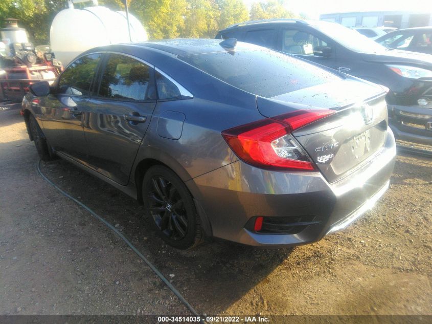 2020 HONDA CIVIC SEDAN EX VIN: 2HGFC1F36LH681534