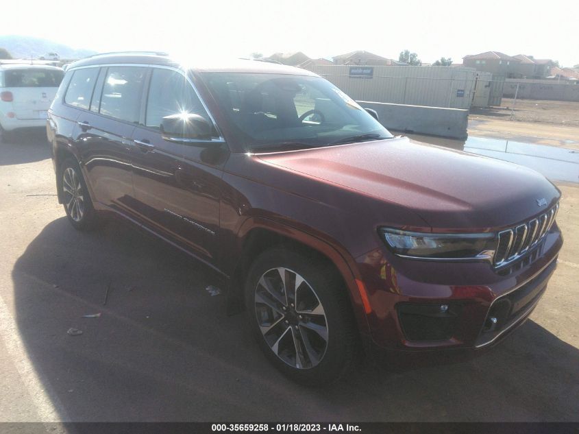 2022 JEEP GRAND CHEROKEE L OVERLAND VIN: 1C4RJKDT9N8526818