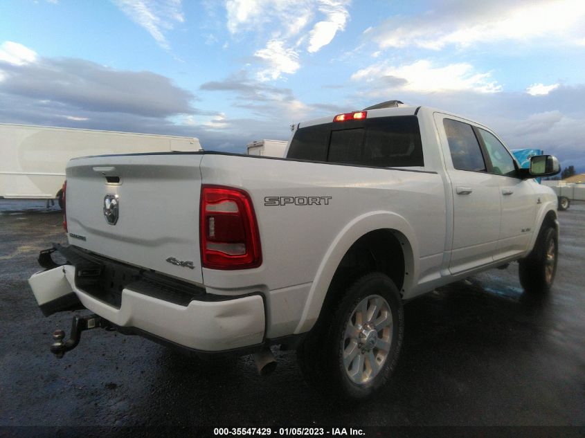 2022 RAM 2500 LARAMIE VIN: 3C6UR5FL5NG229600
