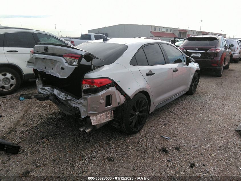 2022 TOYOTA COROLLA SE/SE NIGHTSHADE/APEX SE VIN: 5YFS4MCE0NP103508