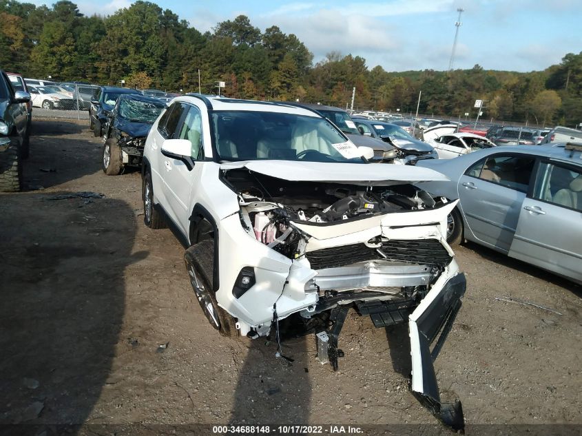 2022 TOYOTA RAV4 XLE PREMIUM VIN: 2T3C1RFV4NW203249
