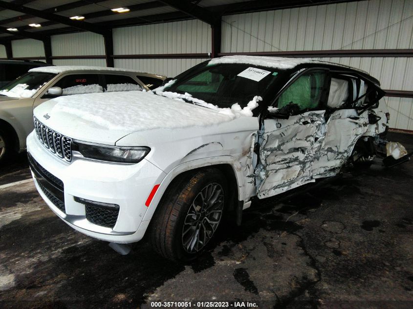2022 JEEP GRAND CHEROKEE L SUMMIT RESERVE VIN: 1C4RJKEG4N8503707