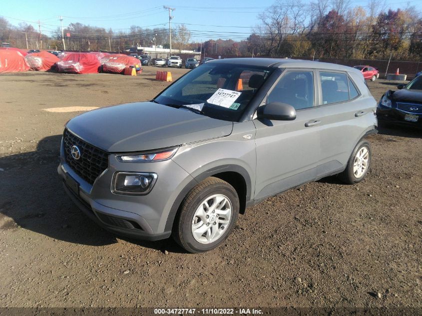 2022 HYUNDAI VENUE SE VIN: KMHRB8A31NU142961