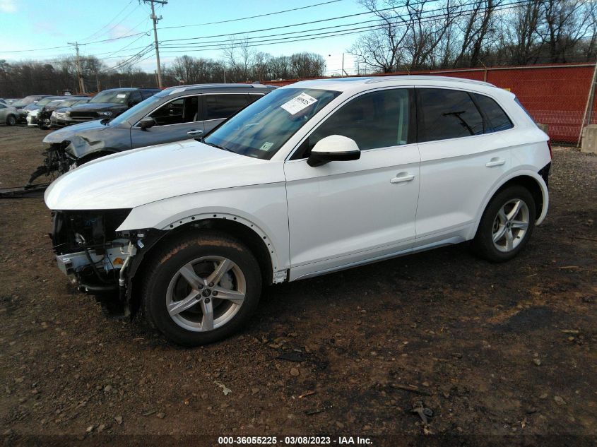 2022 AUDI Q5 PREMIUM VIN: WA1ABAFYXN2115129