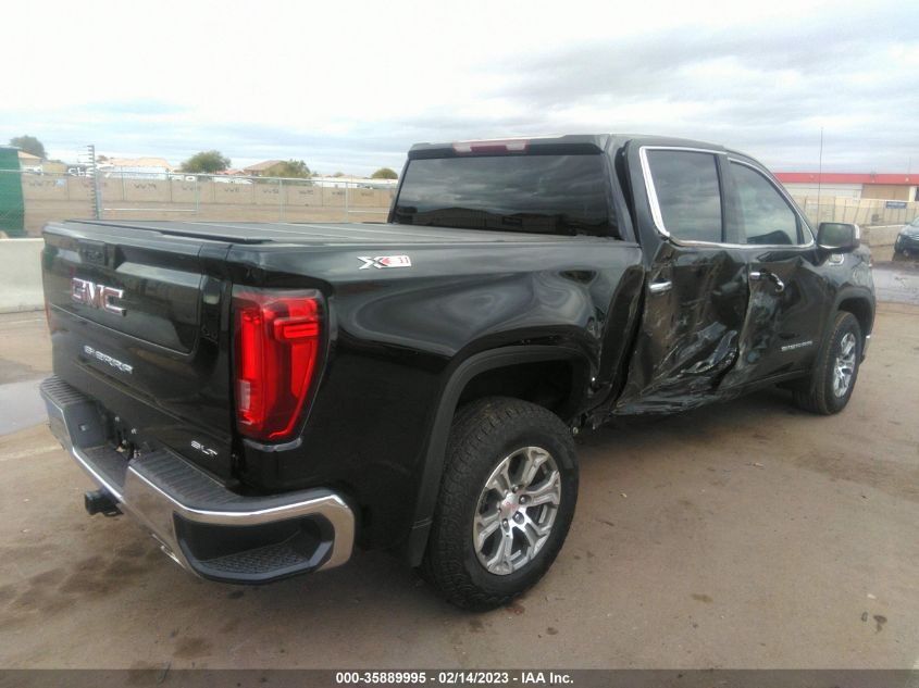 2022 GMC SIERRA 1500 SLT VIN: 3GTUUDED9NG668827