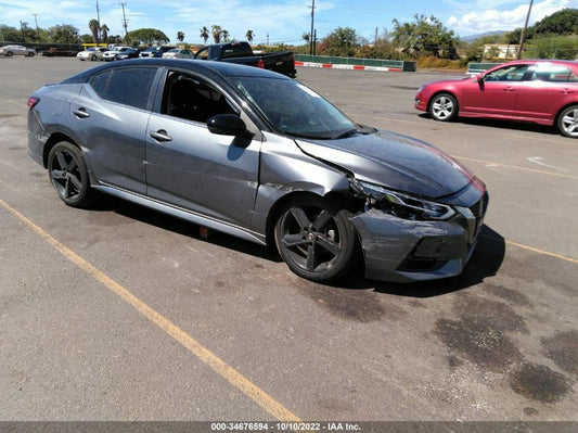 2022 NISSAN SENTRA SR VIN: 3N1AB8DV9NY204945