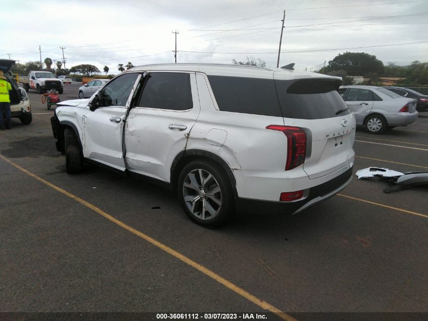 2022 HYUNDAI PALISADE SEL VIN: KM8R44HE3NU360362