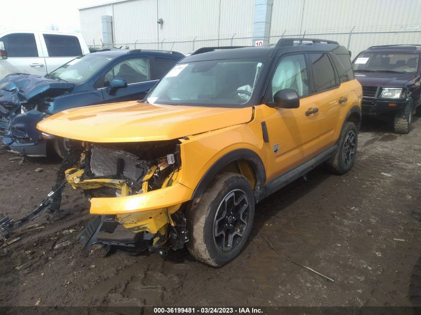 2022 FORD BRONCO SPORT BIG BEND VIN: 3FMCR9B69NRD15259