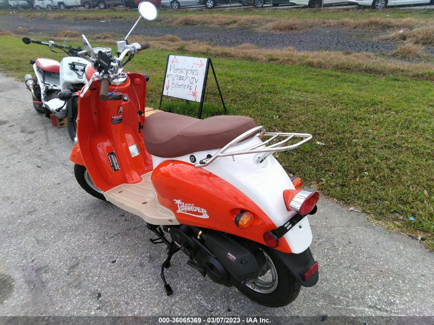 2022 ISLAND WOLF ZHN    SCOOTER VIN: L5YACBPB8P1103842
