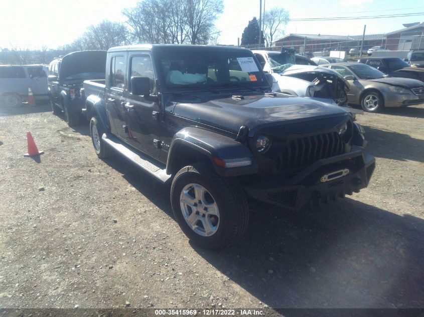 2020 JEEP GLADIATOR OVERLAND VIN: 1C6HJTFG2LL196636