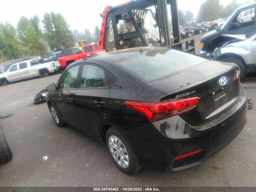 2021 HYUNDAI ACCENT SE VIN: 3KPC24A68ME144412