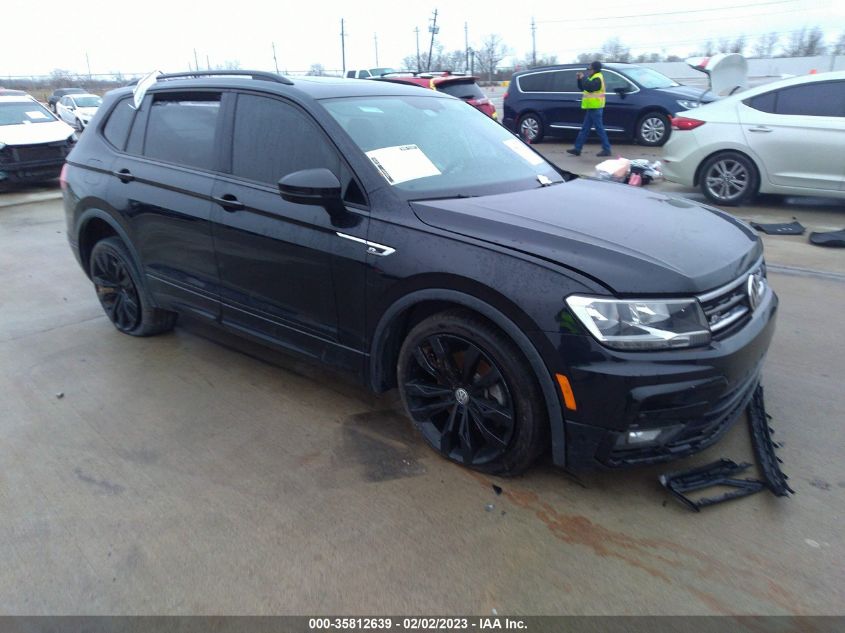 2021 VOLKSWAGEN TIGUAN SE/SE R-LINE BLACK/SEL VIN: 3VV3B7AXXMM009708
