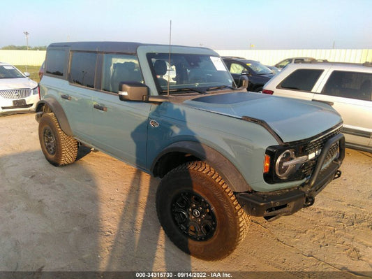 2022 FORD BRONCO BASE/BIG BEND VIN: 1FMEE5DP2NLB23392