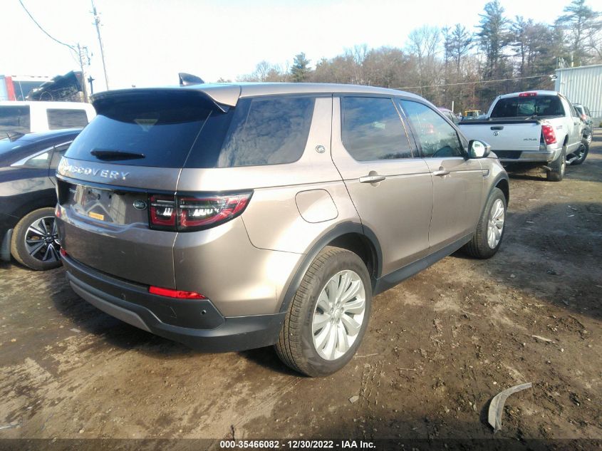 2022 LAND ROVER DISCOVERY SPORT S VIN: SALCJ2FX2NH910809