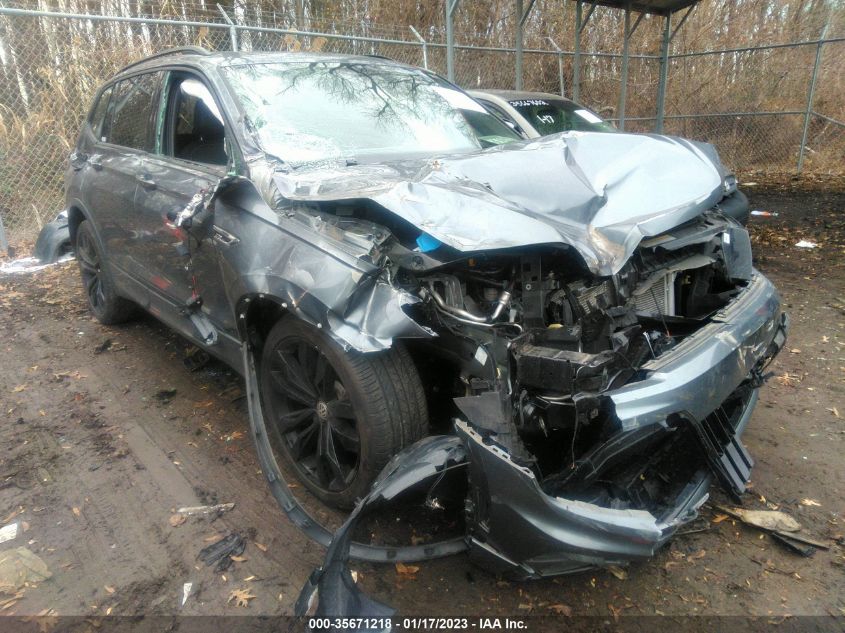 2021 VOLKSWAGEN TIGUAN SE/SE R-LINE BLACK/SEL VIN: 3VV2B7AX0MM088883