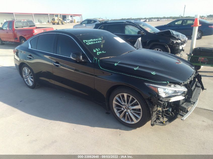 2021 INFINITI Q50 3.0T LUXE VIN: JN1EV7BP2MM704325