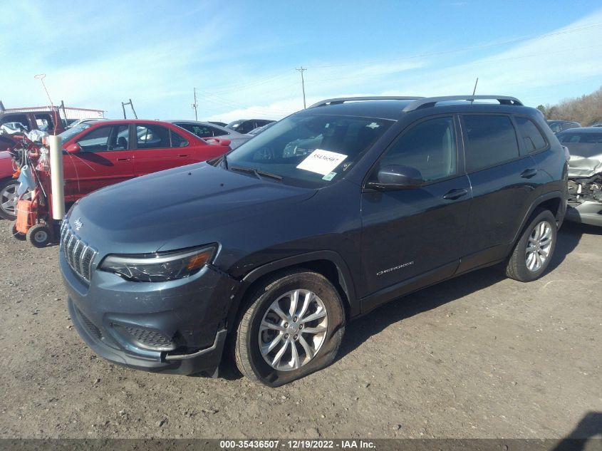 2021 JEEP CHEROKEE LATITUDE VIN: 1C4PJLCB8MD196102